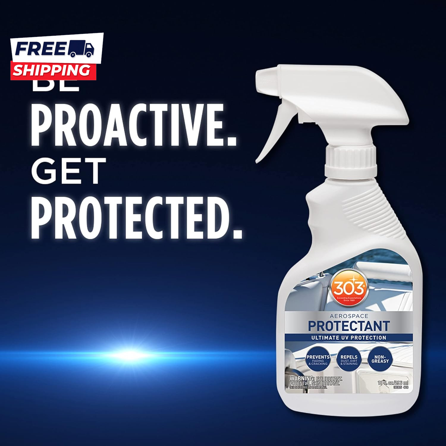 Marine Aerospace Protectant UV Protection Repels Dust Dirt & Staining