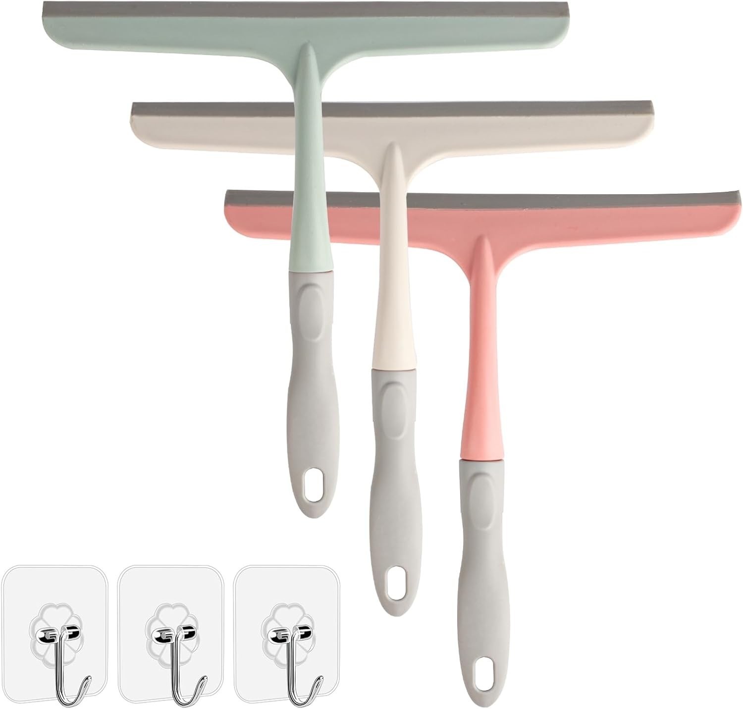 Shower Squeegee Glass Doors 3pcs Bathroom Squeegee Shower Cleaner Squeegee