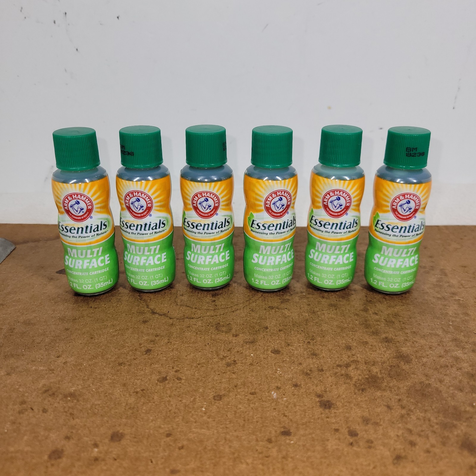 Arm & Hammer Essentials Multi-Surface Cleaner Refill Concentrate Lot of 6 Clean