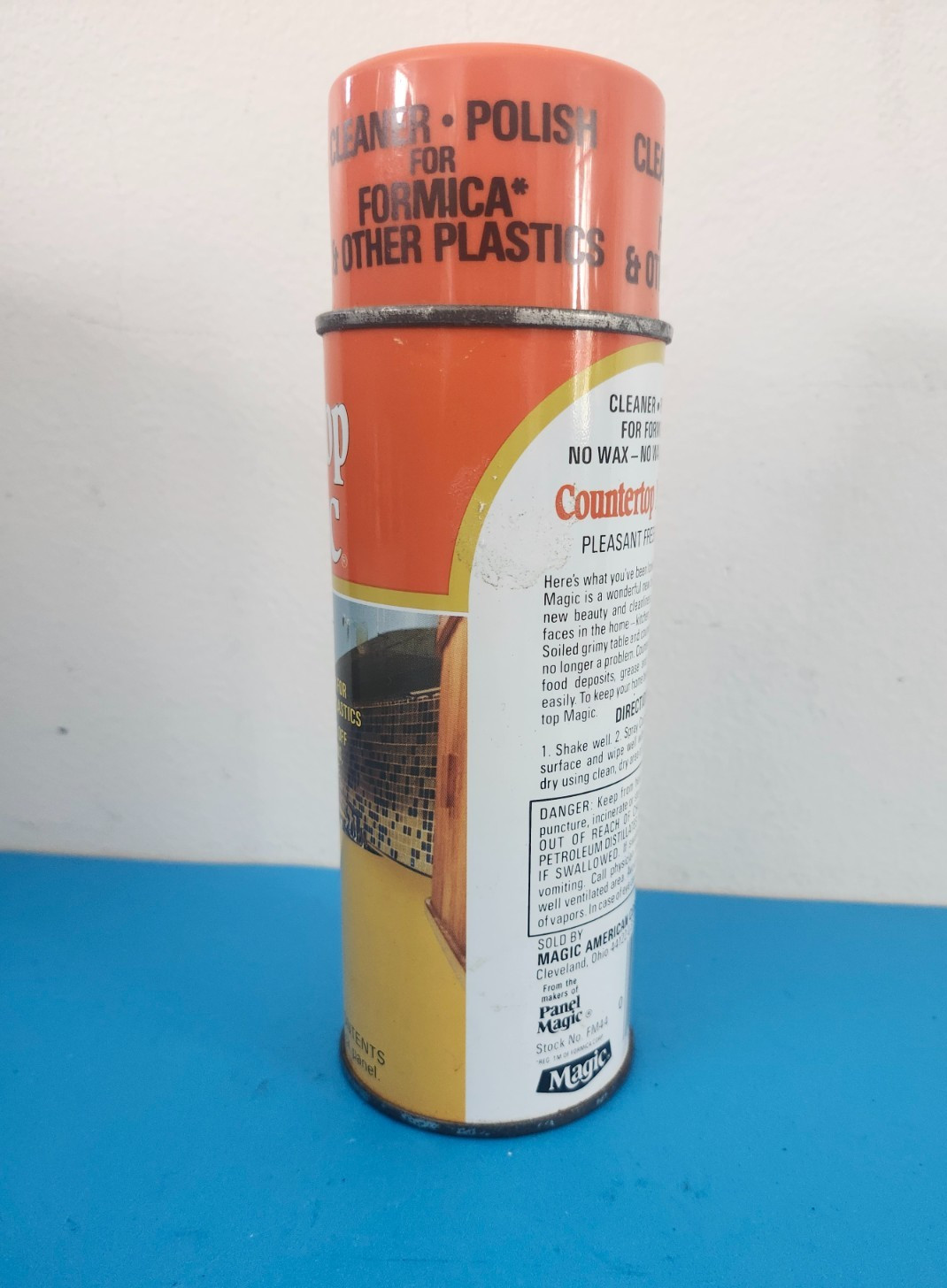 Vintage Countertop Magic 13 oz. Formica/Laminate Cleaner & Polisher ~Full Can~