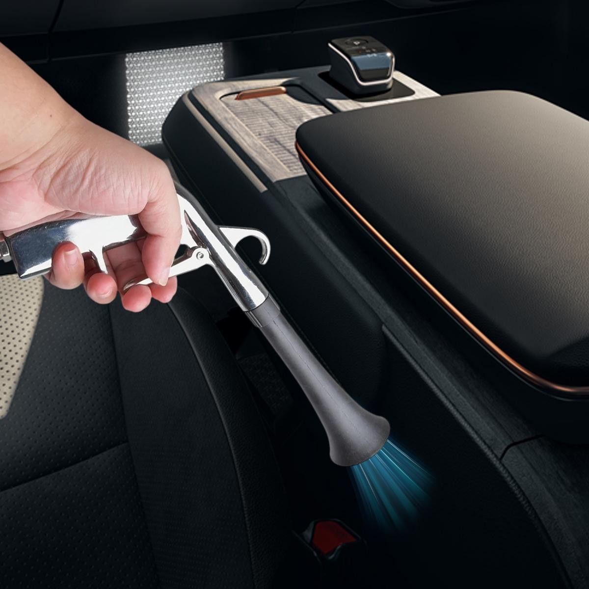 Car Interior Cleaning Gun with PVC Material and Efficient Dust Removal