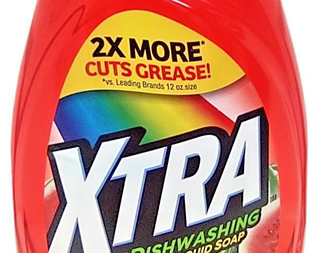 ( 4 Bottles )xtra Dishwashing Liquid Soap Watermelon 24 oz Each