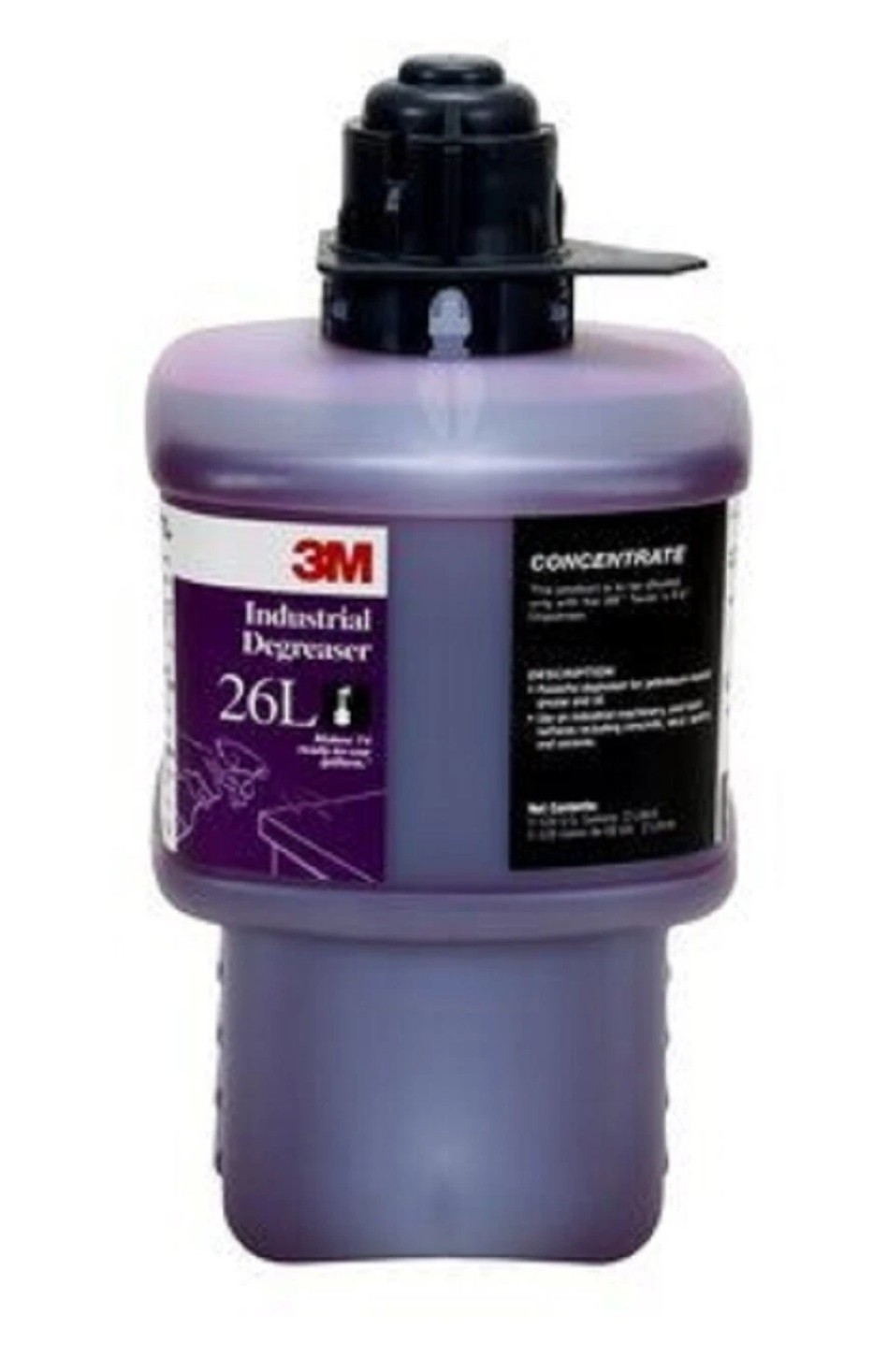 2PACK Bottle 3M Twist ‘n Fill System Degreaser Concentrates 2 Liter Bottles