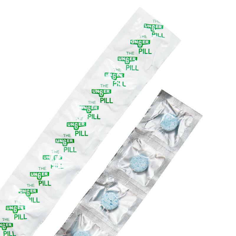 Unger The Pill (10 Pack) Window Glass Cleaning Tablets – Makes 25 Gallons