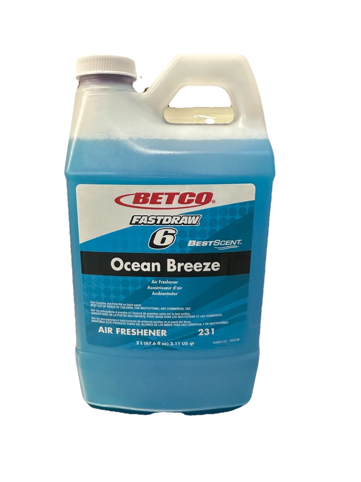 Betco Best Scent Fast Draw 6 Ocean Breeze Air Freshener 67.6 Oz