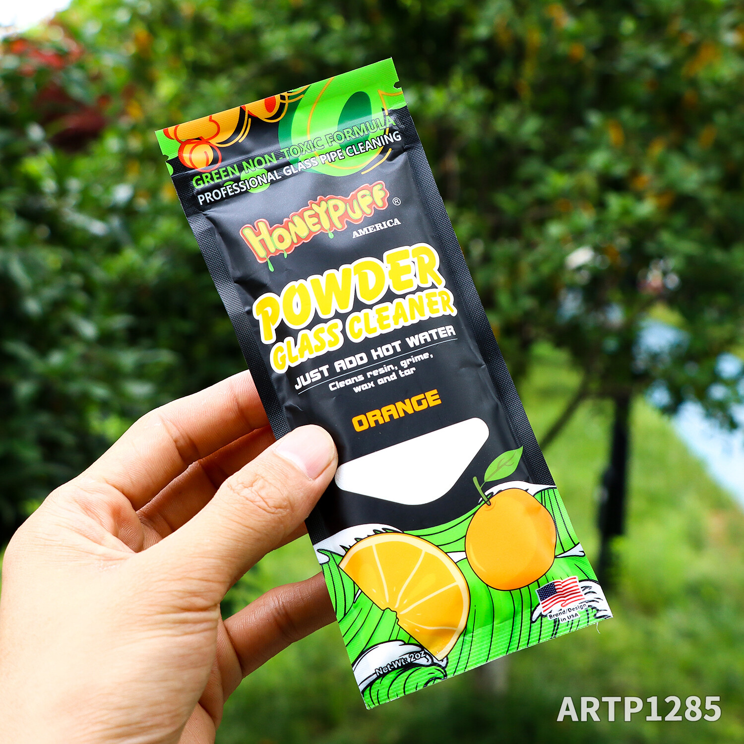 12 Sachets In A Box Of Fruit Flavours Cleaning Glass Bong White Cleaner Cleaning