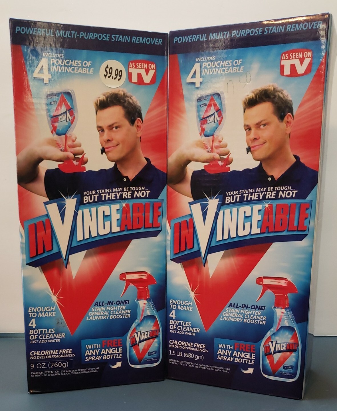 As Seen on TV INVINCEABLE All In One Chlorine Free Stain Fighter