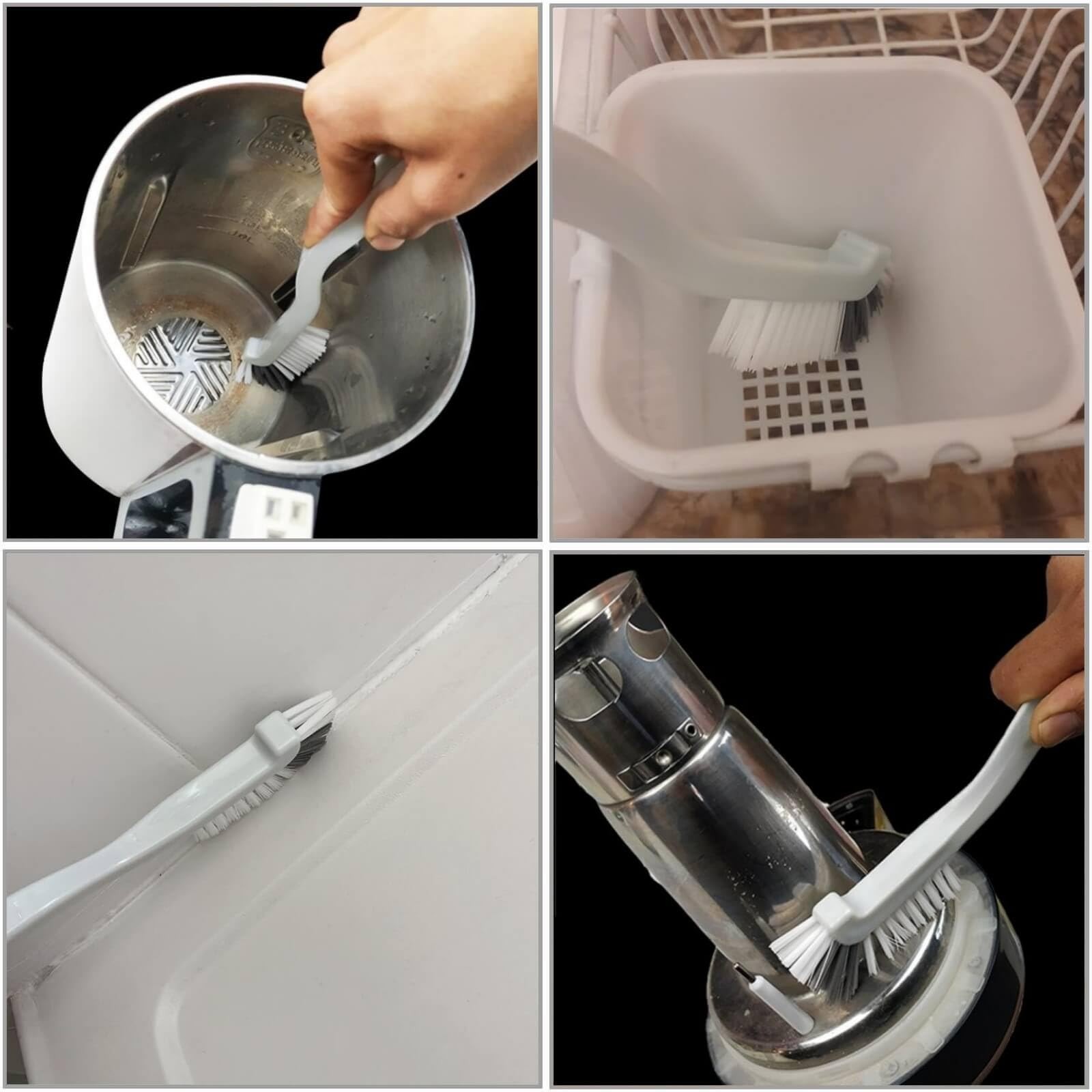 Kitchen Scrub Brush Right Angle Cleaning Brush for Sink Household Dish Pot Pan