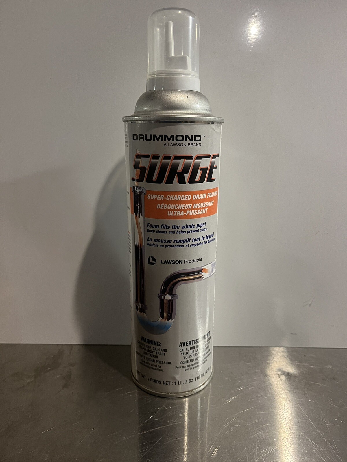 SURGE! Super-charged drain foamer Pipe Cleaner! – 18oz