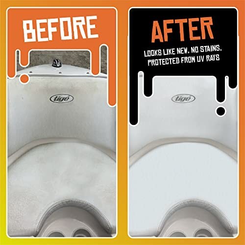 Boat Juice 2in1 Interior Boat Cleaner & Protectant | Vinyl Boat Seat Cleaner + C