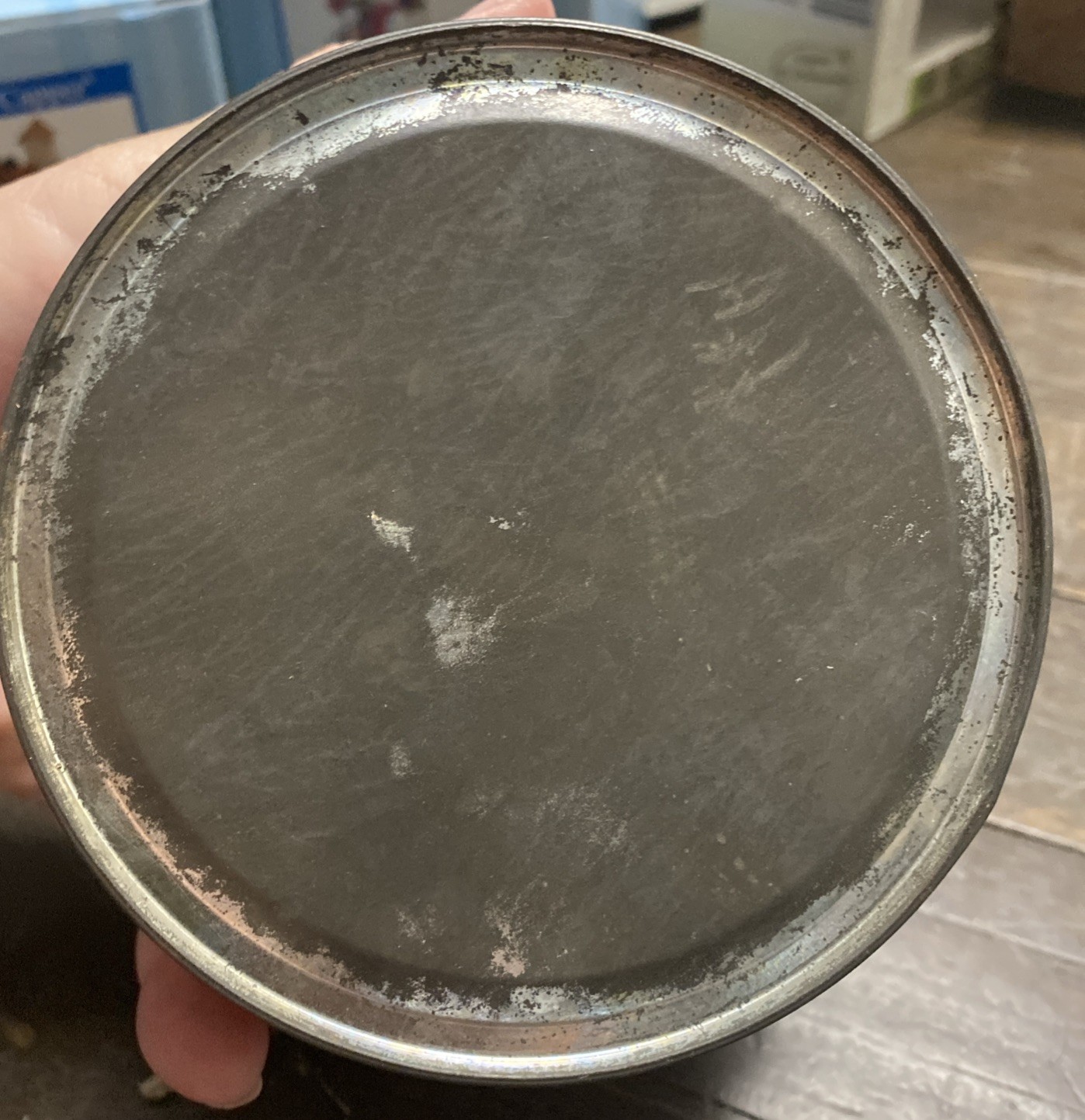 Vtg SC Johnson’s Wood Paste Wax 1/2 LB Can Original Formula
