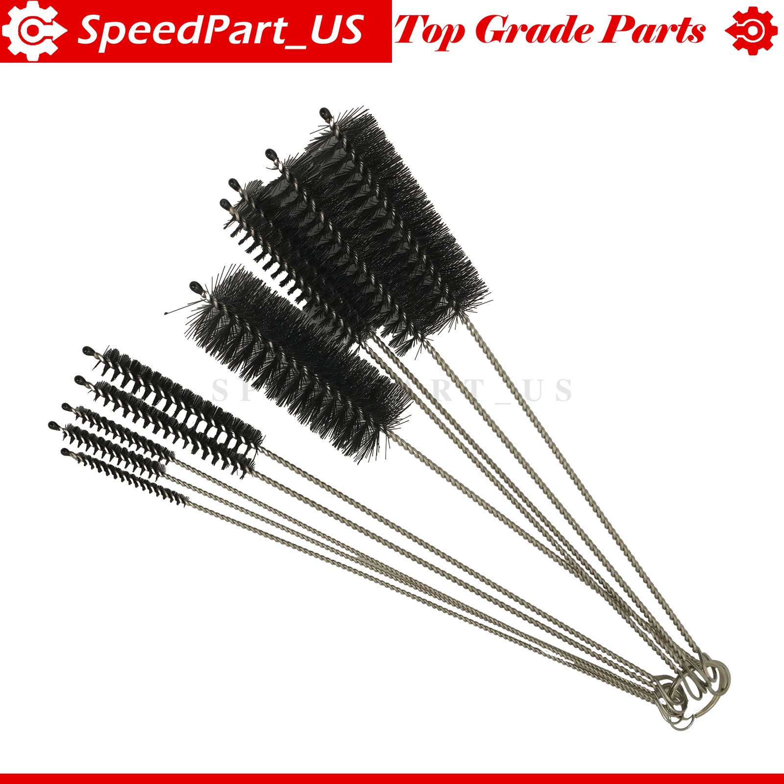Fit Cleaning Nylon Cleaning Straw Brush Set 10PCS Bottle Tube Pipe Cleaner US