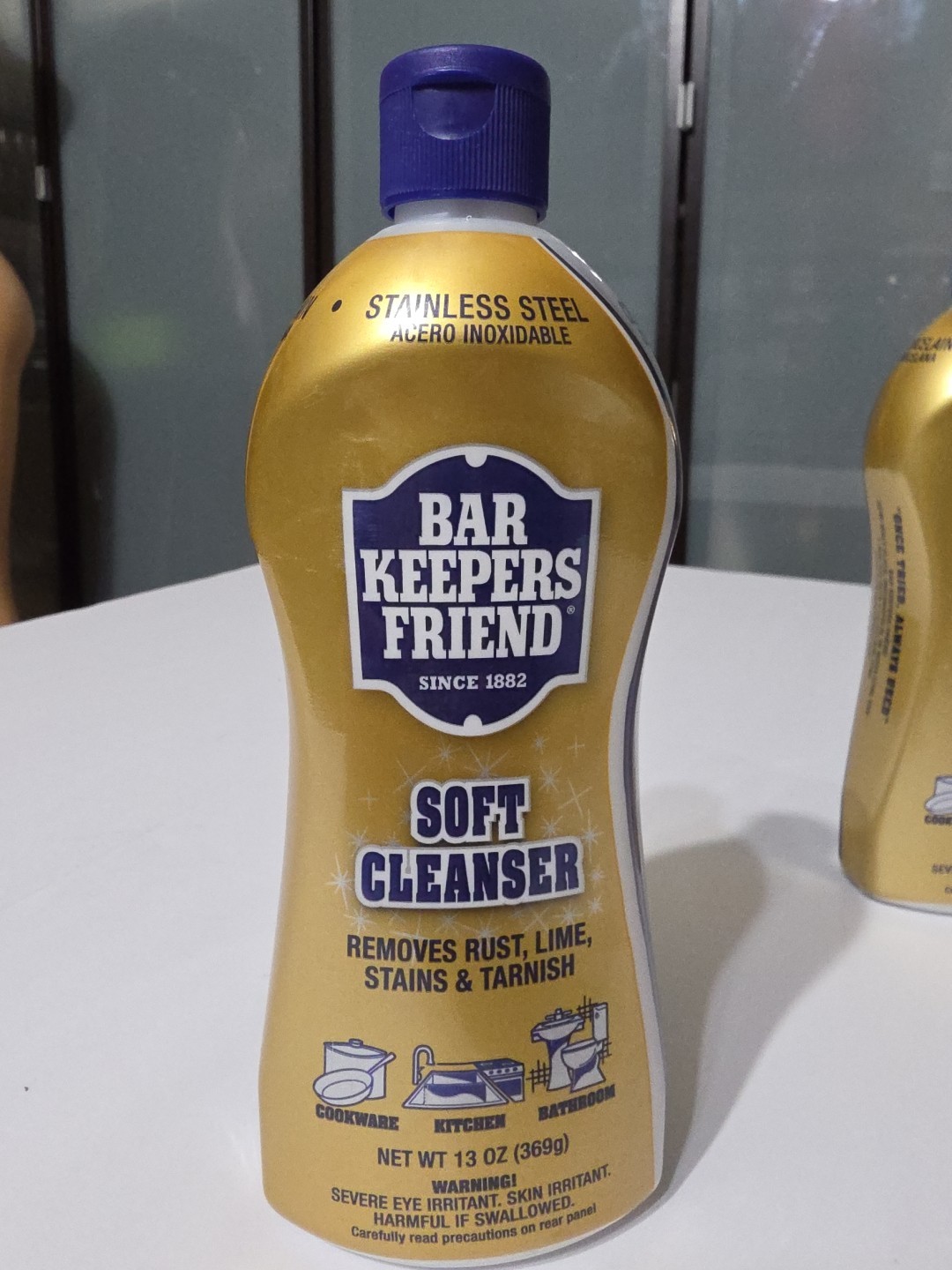 Bar Keepers Friend 13oz Soft Cleanser Liquid, 2 Pack