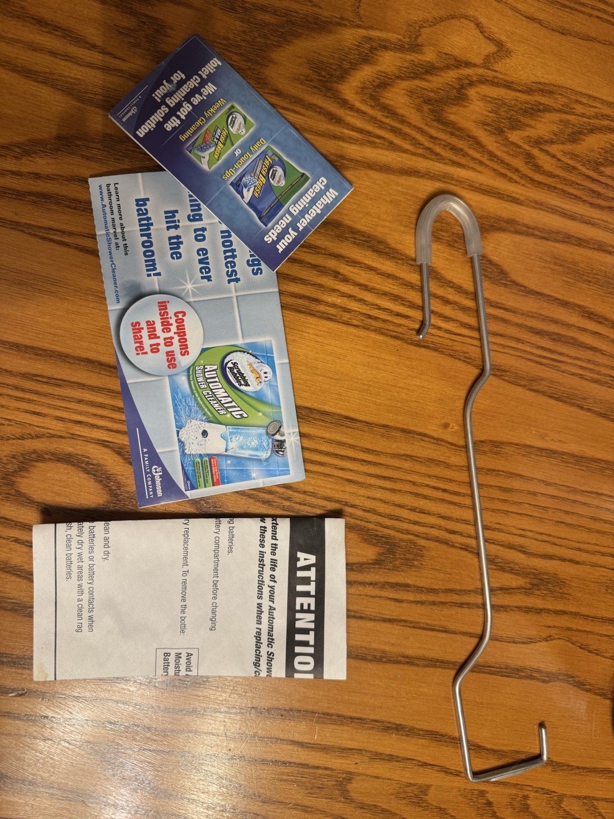 Scrubbing Bubbles Automatic Shower Cleaner Original Scent Starter Kit 2 Refills