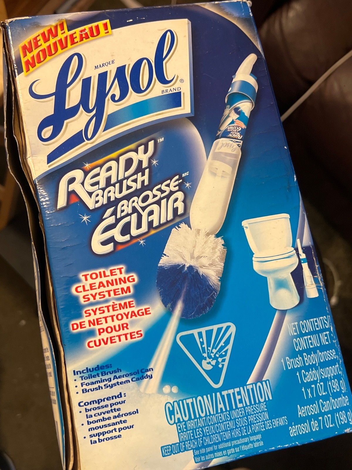 NEW Box LYSOL Ready Brush Refill Toilet Bowl Cleaning System Bathroom Cleaner