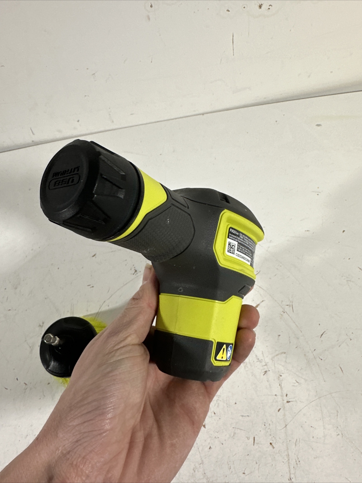 Ryobi Compact Size Power Scrubber Kit FVG51K Bare Tool No Battery Pa-1–13