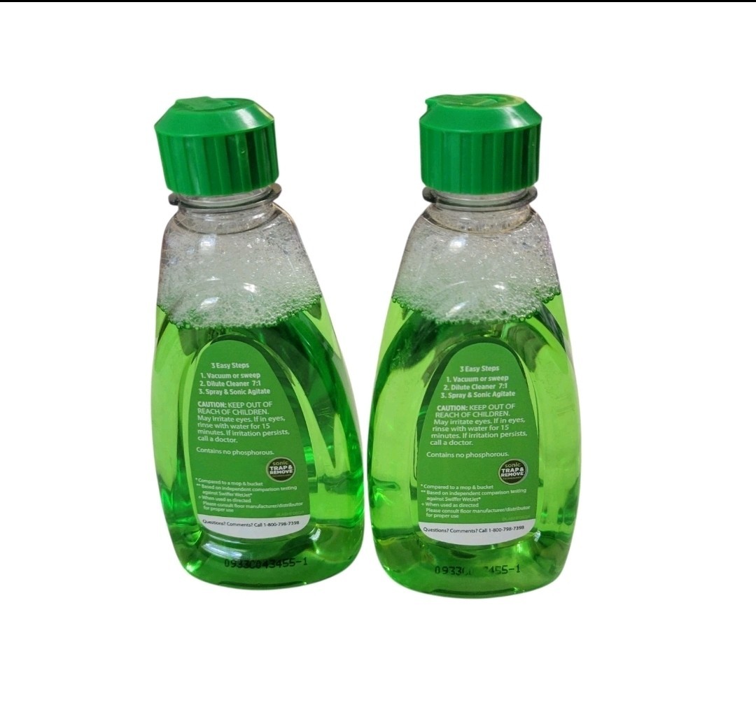 (2) Shark Wood Tile Hard Floor Cleaner Italian Citrus Non-Streak 8 Oz Sealed