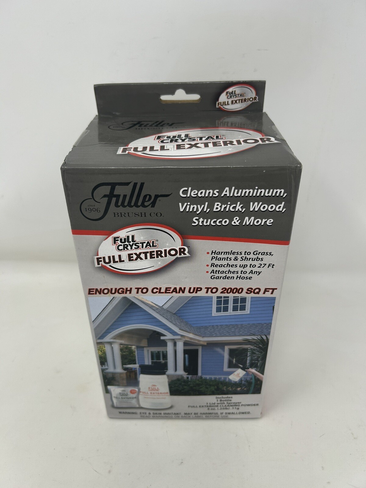 Fuller Brush Full Crystal #FBFCEX Exterior Cleaner Sprayer 4 oz Powder NIB New