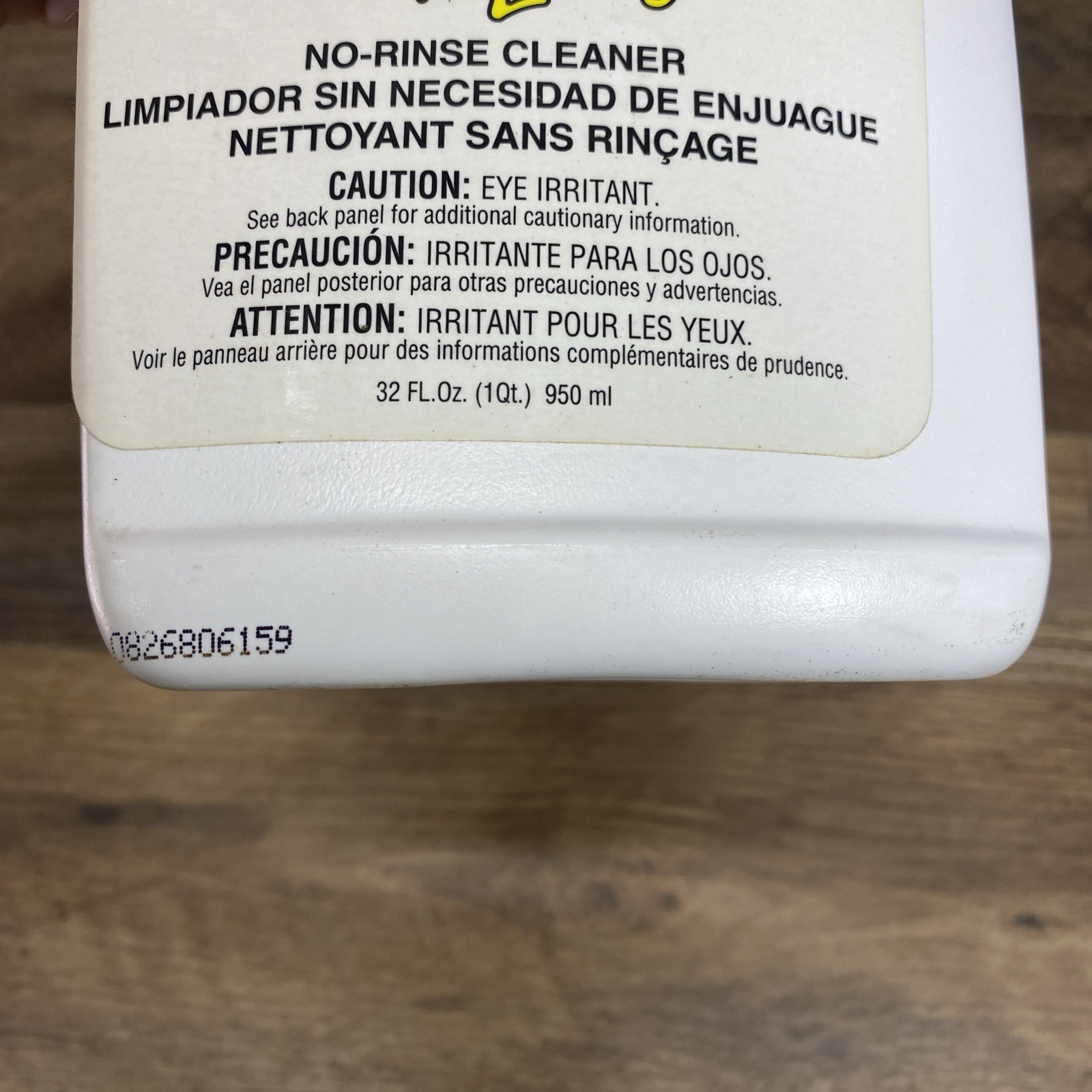 Congoleum Bright N Easy No Rinse Cleaner 1 Qt Concentrate, New, Lemon Scent
