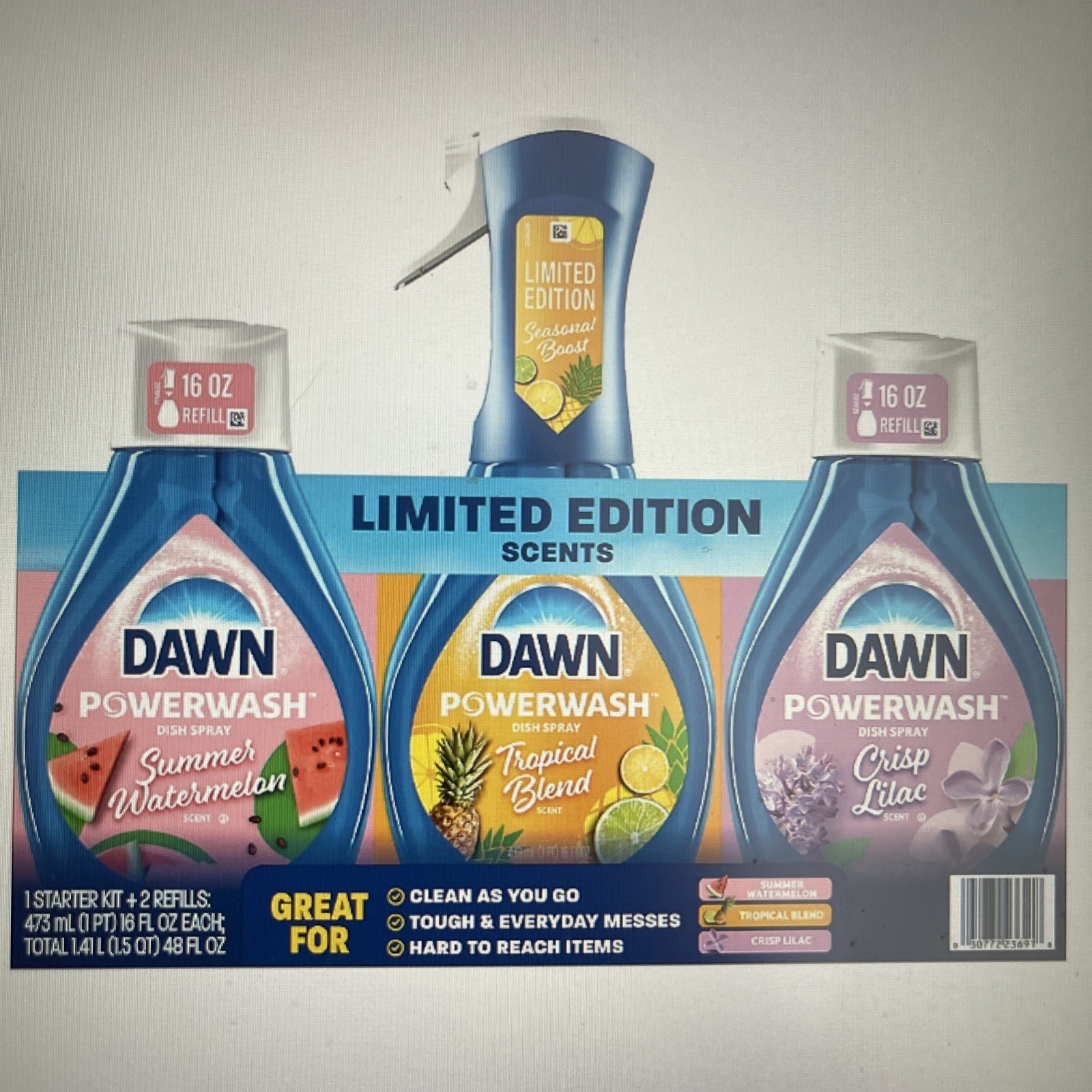 Dawn Powerwash Dish Spray Limited Edition 3 Pack Spring Bundle
