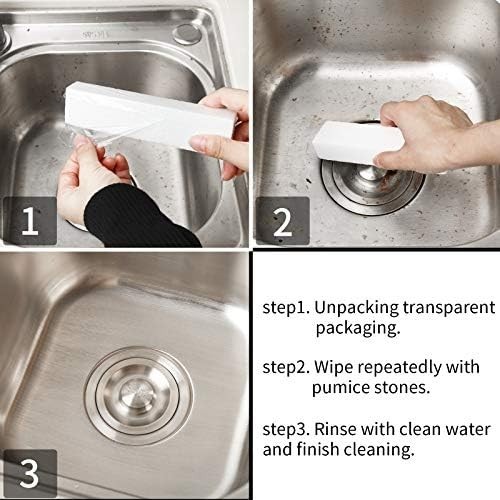 20 Pieces Pumice Stones for Cleaning – Pumice Scouring Pad, Stick Cleaner for…