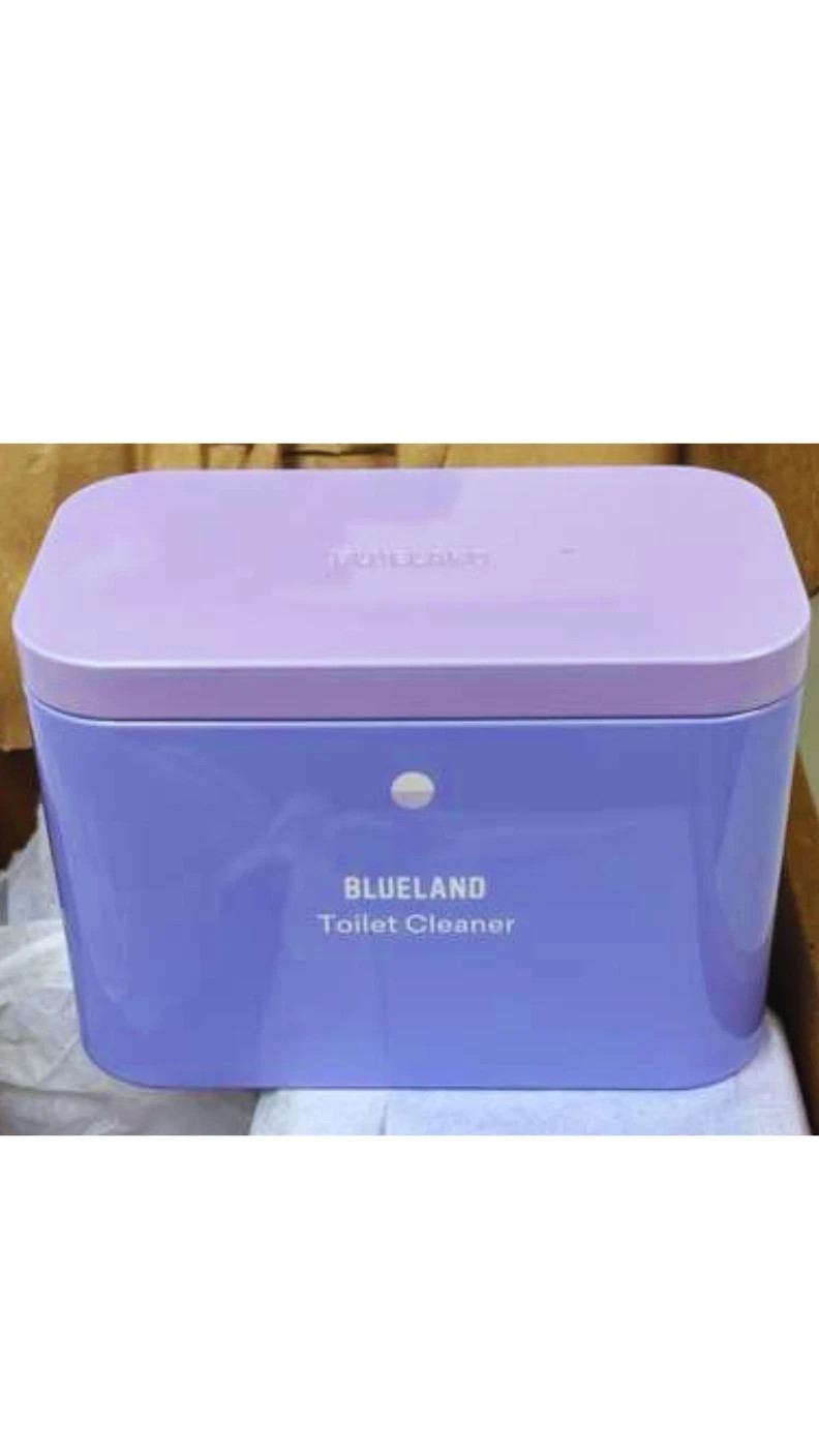 NEW Blueland Toilet Bowl Cleaner Starter Set 14 Tabs + Tin Peppermint Eucalyptus