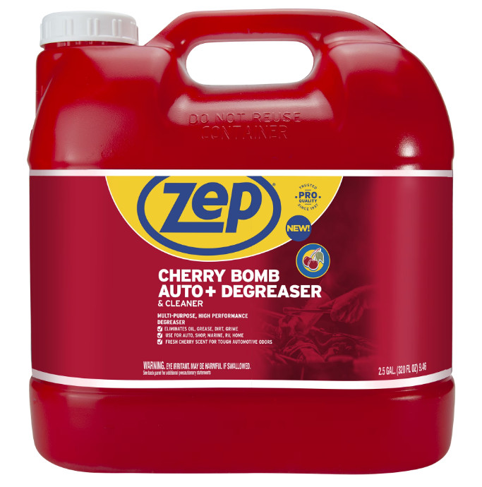 2 PACK Zep Cherry Bomb Automotive Degreaser, 2.5 Gallons, for Auto/RV/Boat