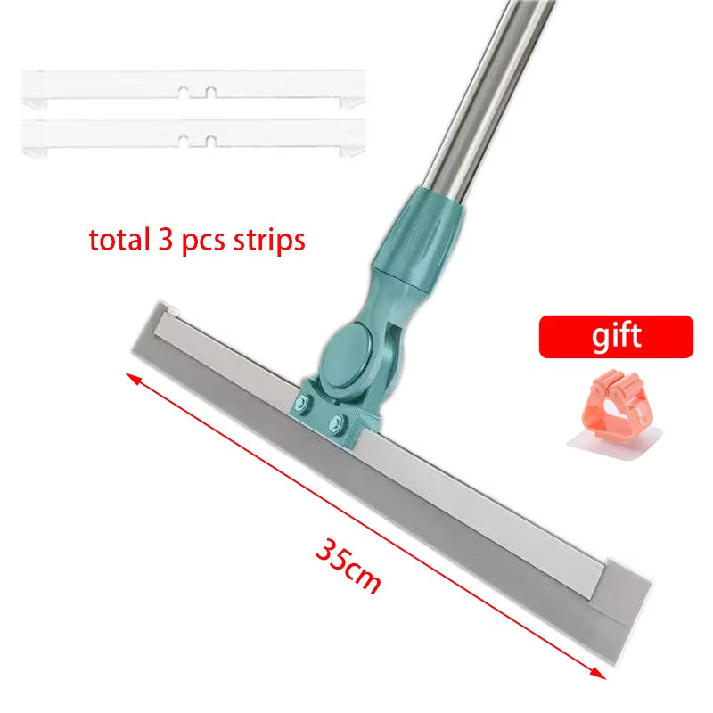 Silicone Toilet Wiper and Floor Cleaning Broom for Household Use
