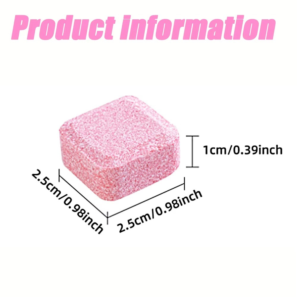20PCS Toilet Cleaning Tablets Effervescent Toilet Bowl Cleaner Deodorizer Stain