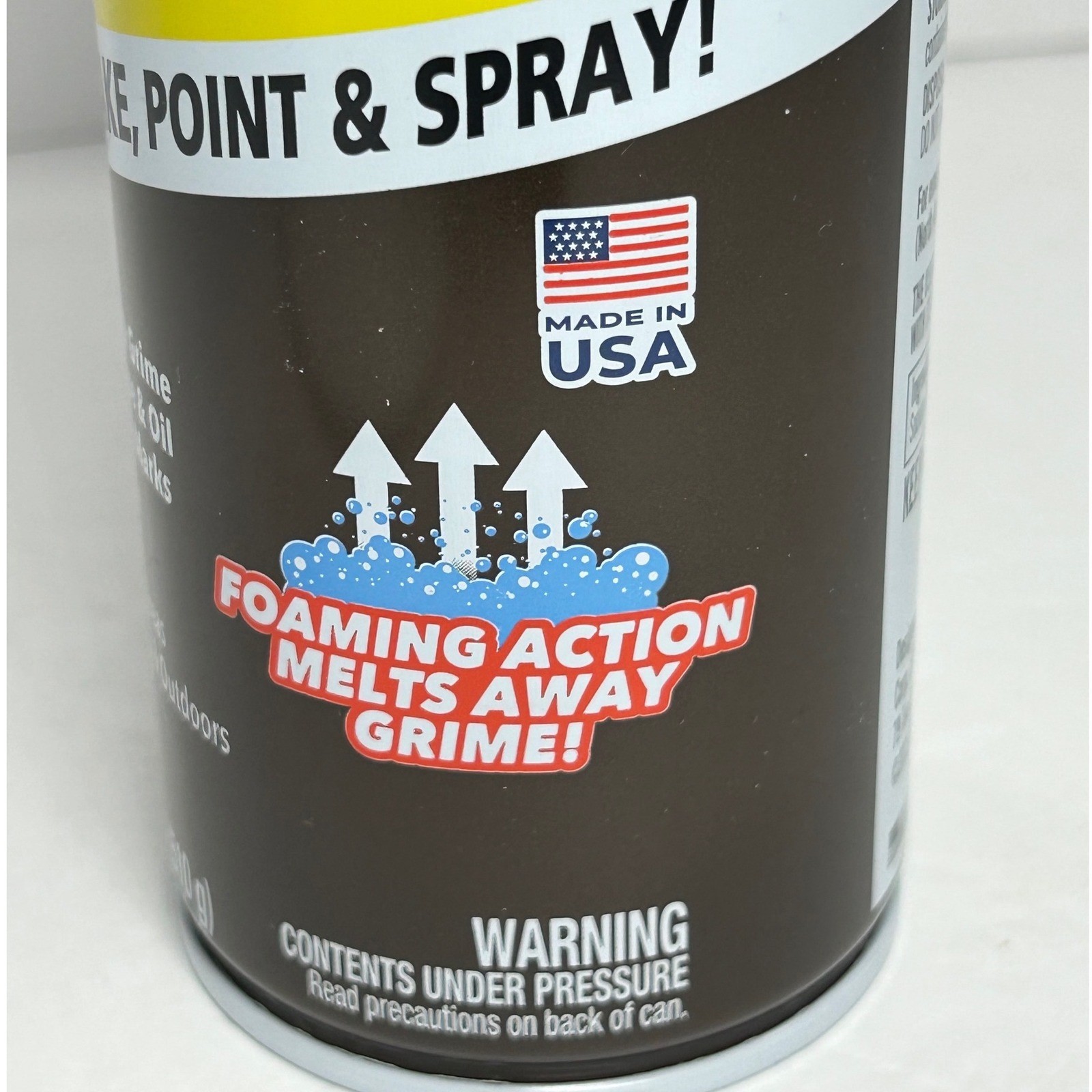 Horsepower Bull Shot All-Purpose High-Performance Foam Cleaner 18oz Spray Can