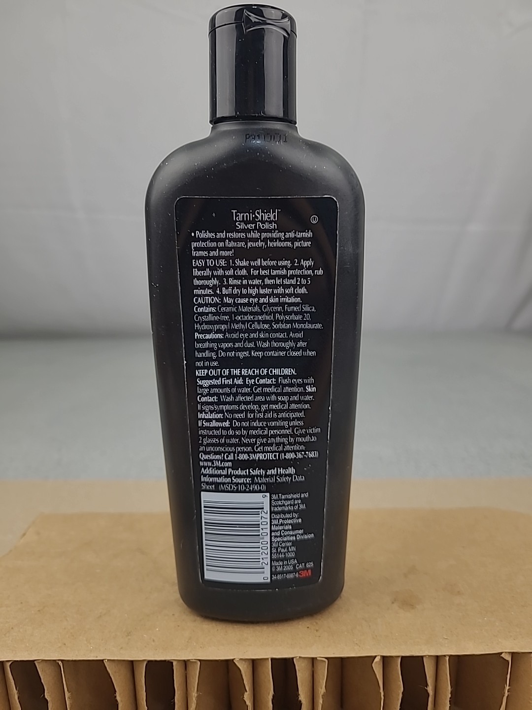 1x Scotchgard 3M Tarni Shield Silver Polish Anti-Tarnish Protection 10 Oz