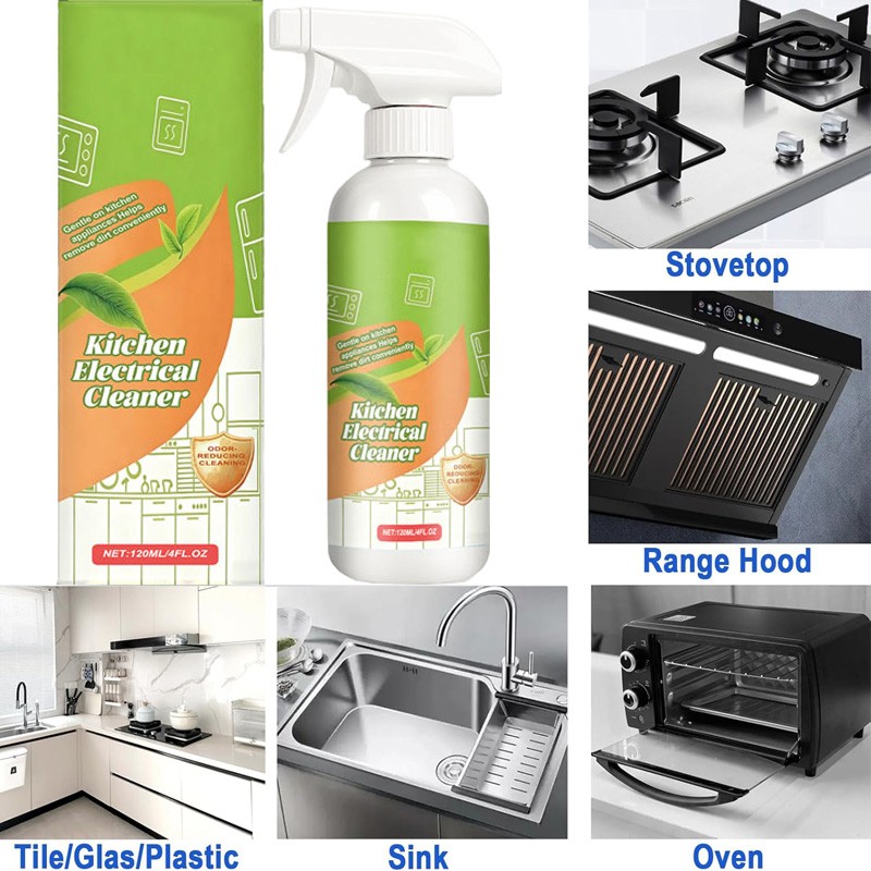Natural Formula to Household Appliances, Kitchen Appliance Cleaner Spray