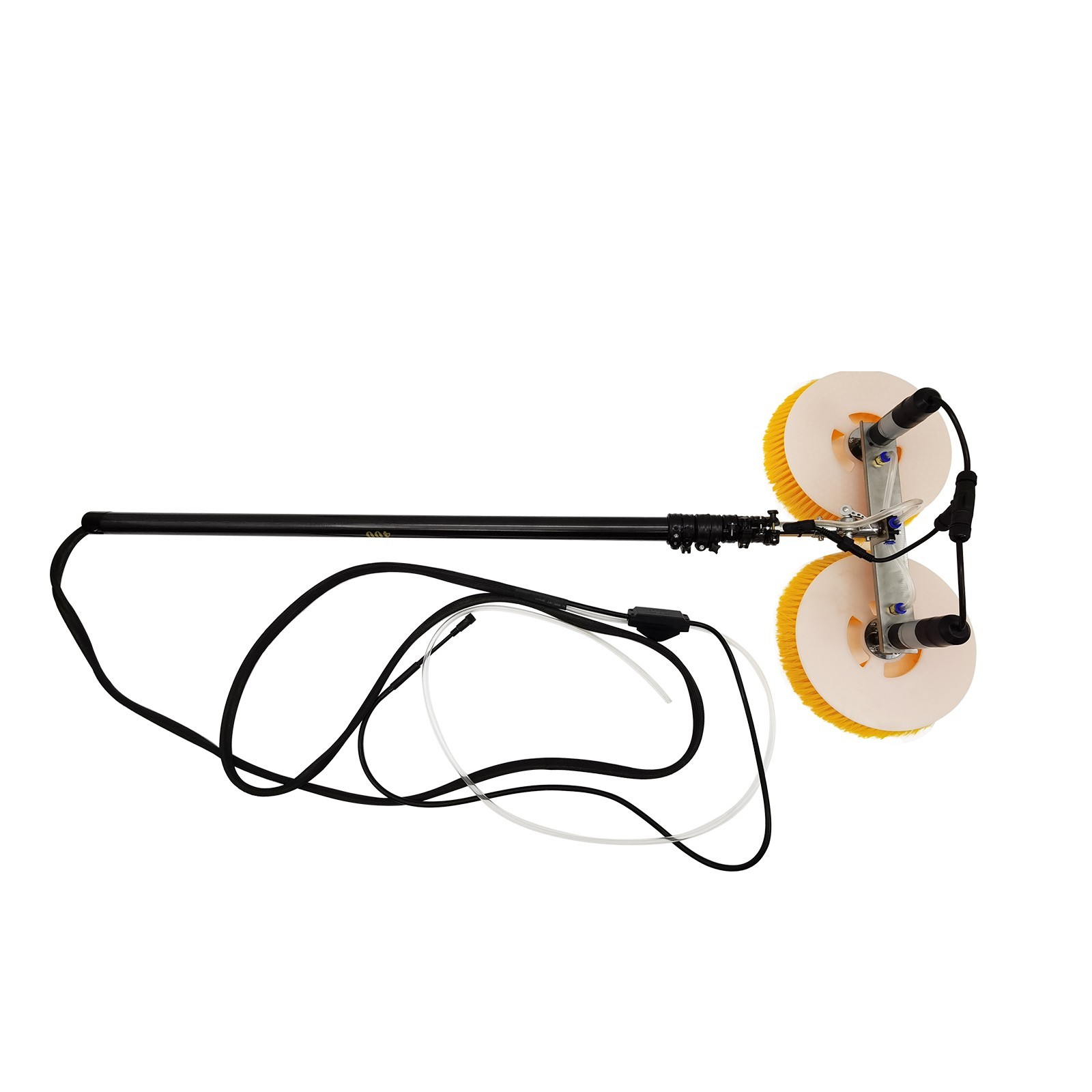 110V Double Head Solar Photovoltaic Panel Electric Washing Scrubbing Tool Kit