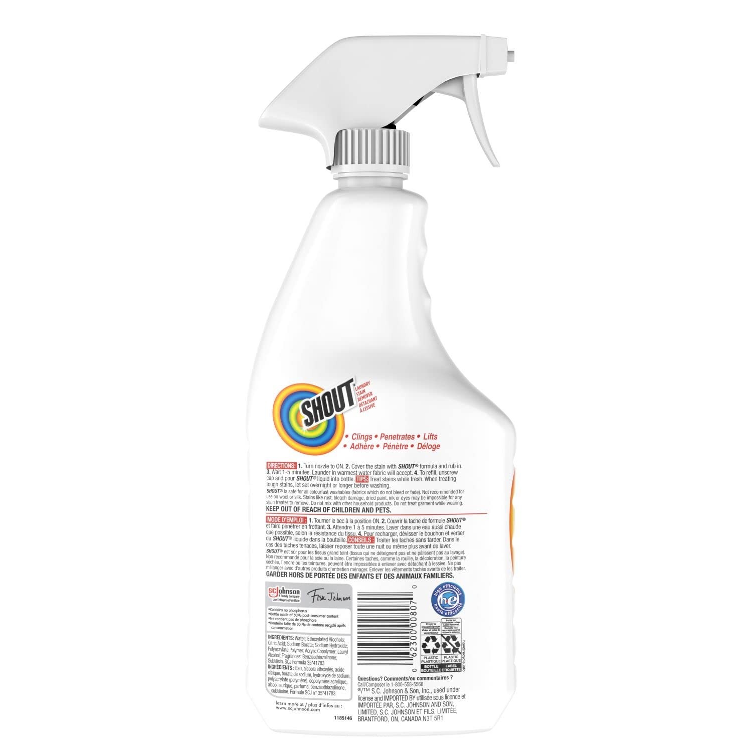 Versatile 650ml Spray Cleaner – Non-Toxic, Dye-Free & Quick-Drying Formula