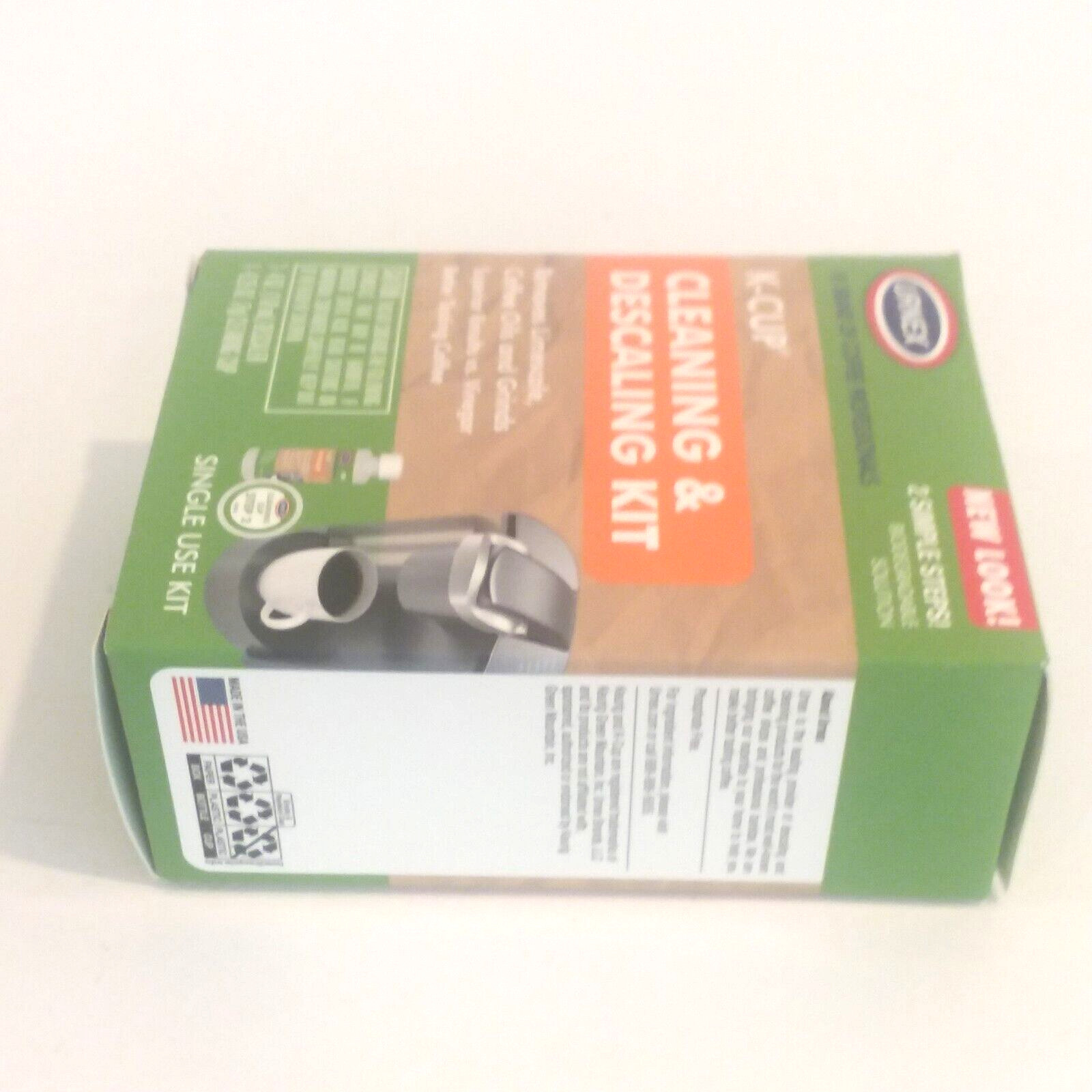 Urnex K-Cup Single Use Cleaning & Descaling Kit Compatible w Keurig K-Cup Brewer