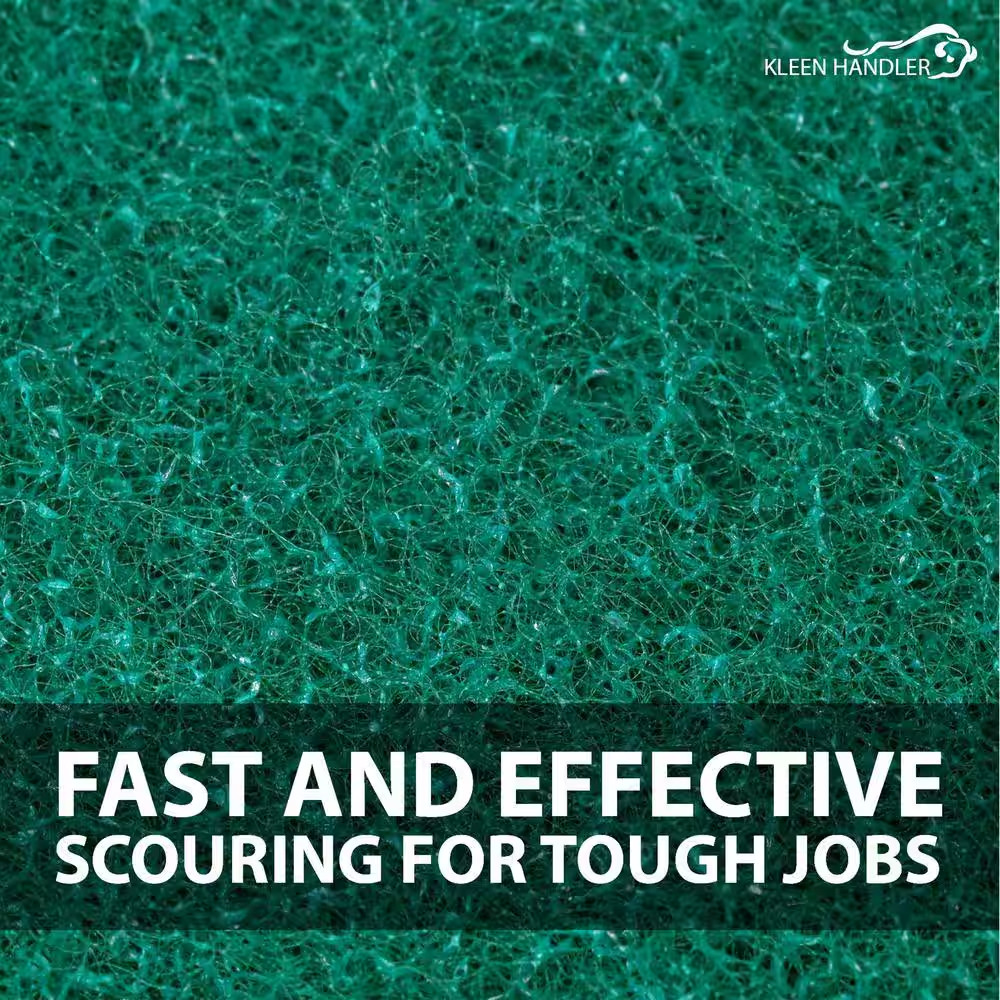 4 In. X 6 In. Scrubbing Pad Green, (40-Pack)