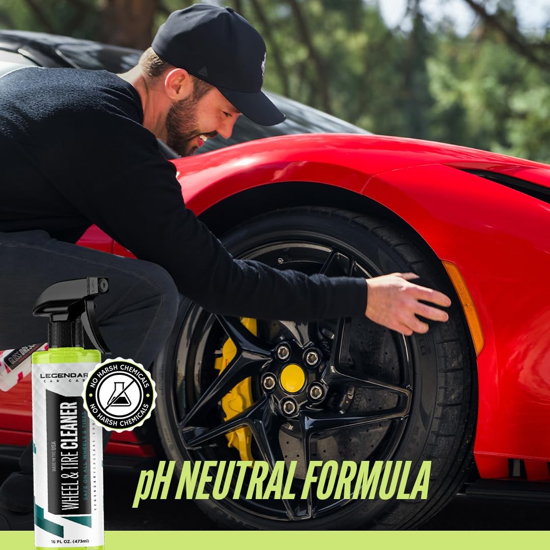 Deep Wheel Cleaner Spray 16oz – All Wheel & Rim Cleaning Formula – Car Wheel