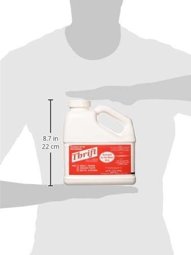 Alkaline Drain Cleaner 6 lb Granular Hot Water Activated Crystals Clog Remover