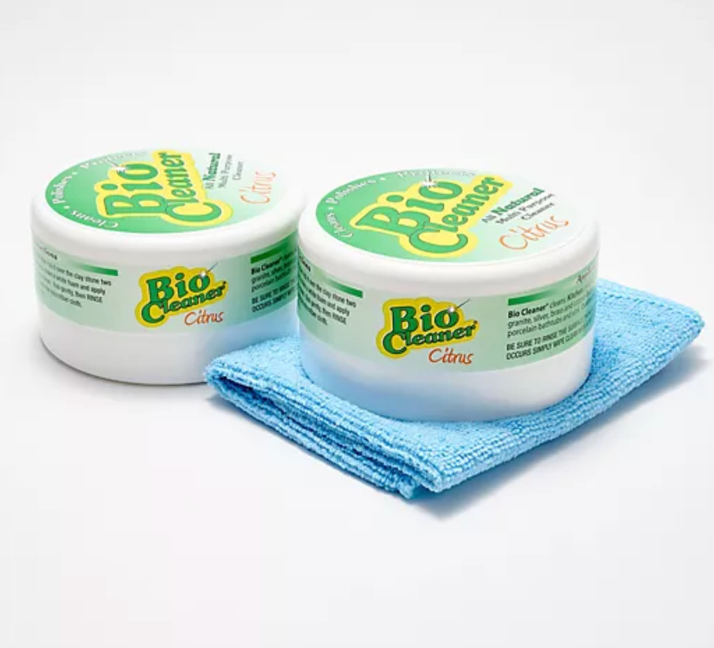Bio Cleaner Multi-Purpose Cleaning Clay 2-Pack 10.5oz with Cloth