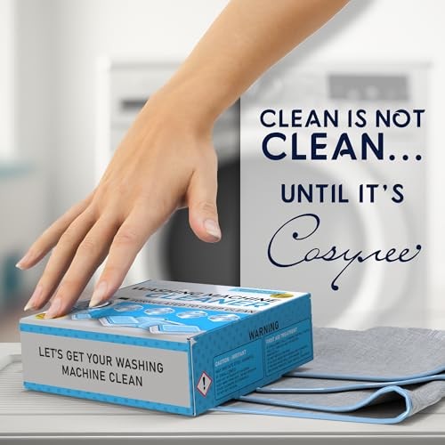 24 Washer Cleaners – Deep Cleans & Deodorizes All Washers, Removes Grime Tablet