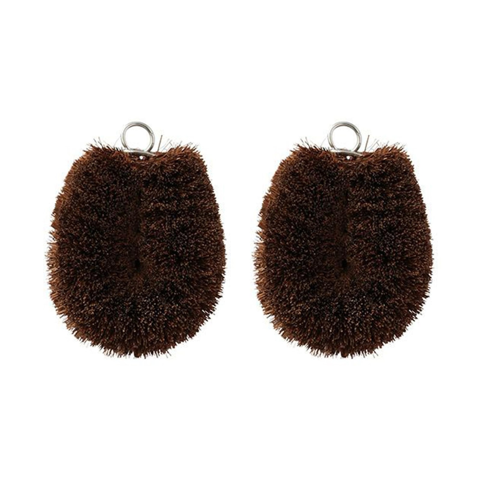 Kiwame #1 – Set of 2 – Hemp Palm Brushes for Cleaning Kitchen and Bathroom – …