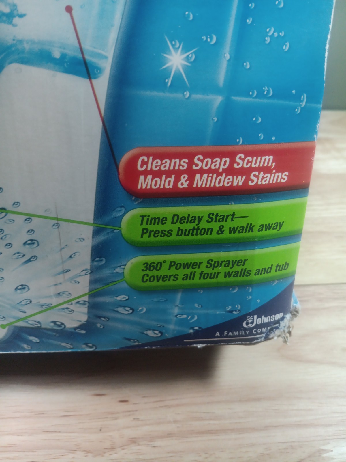 Scrubbing Bubbles Automatic Shower Cleaner Bathroom New Sealed