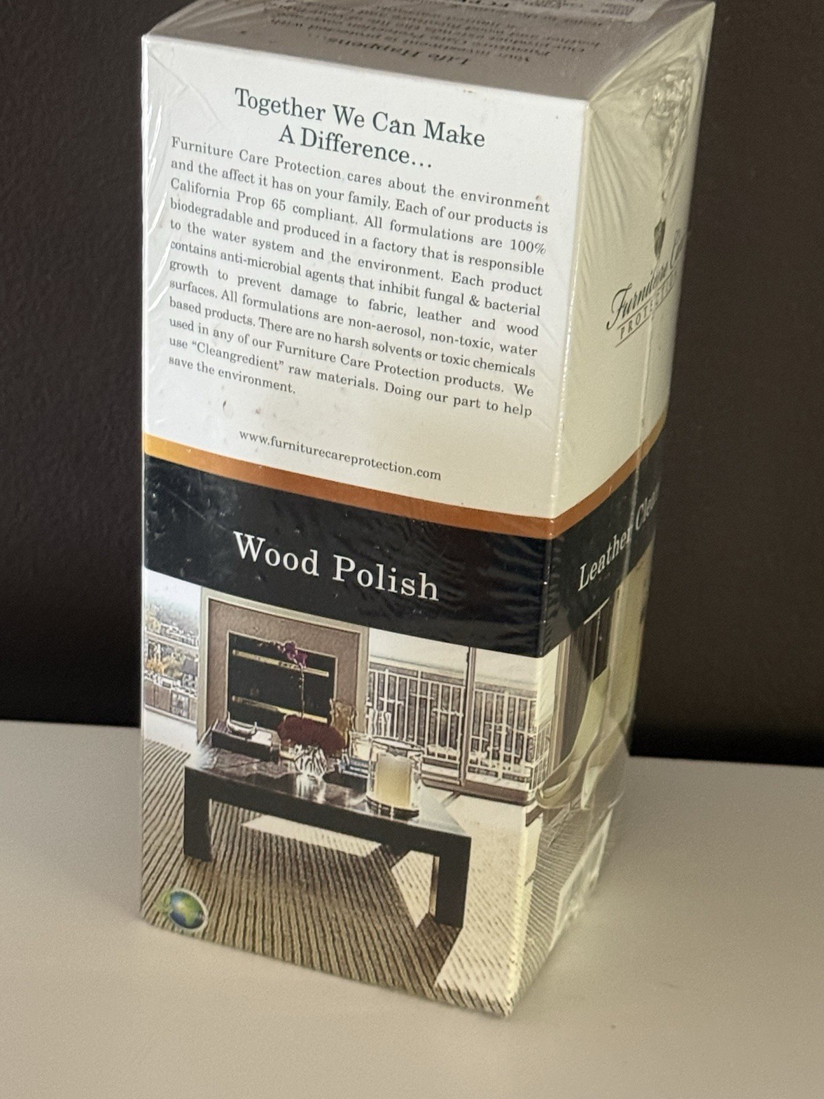 FCP Furniture Care Protection Leather Fabric Wood Cleaner Polish Set NEW