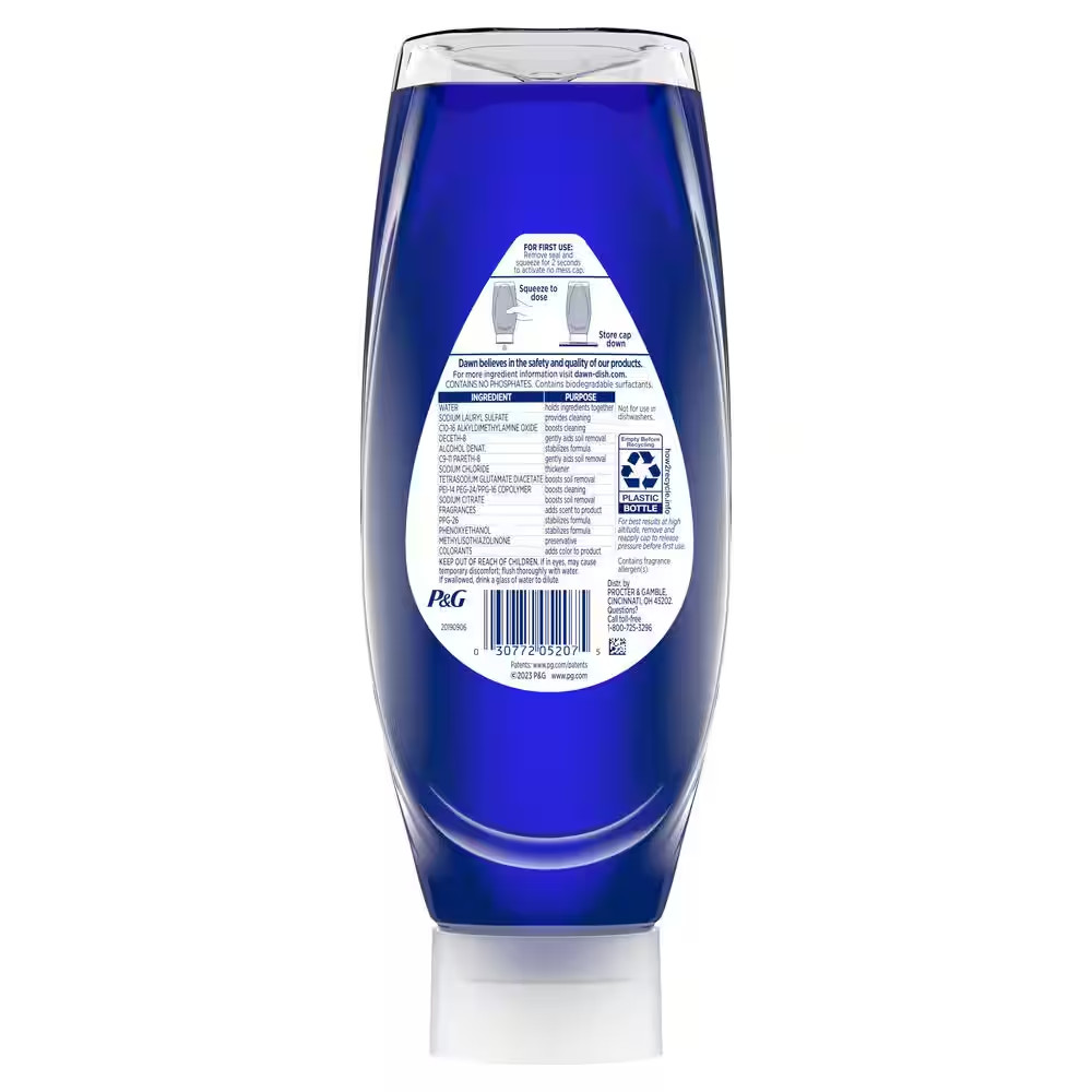 Platinum Ez-Squeeze 24.3 Oz. Fresh Rain Scent Dish Soap (Multi-Pack 3)