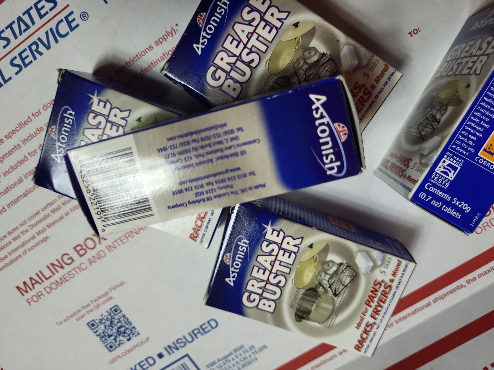 Lot of 24-Astonish Grease Buster Tablets (new)