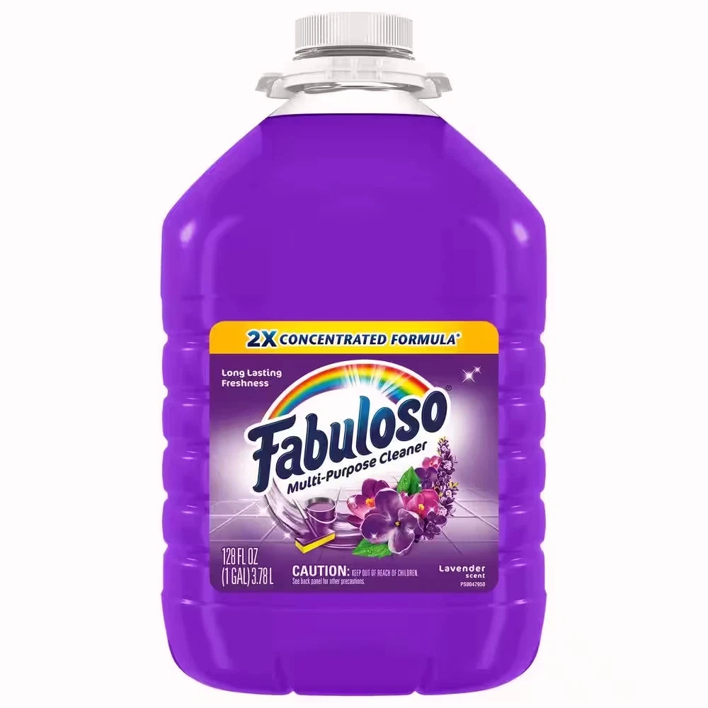 Fabuloso Multi Purpose Cleaner 128oz Lavender Scent 2X Concentrated Long Lasting