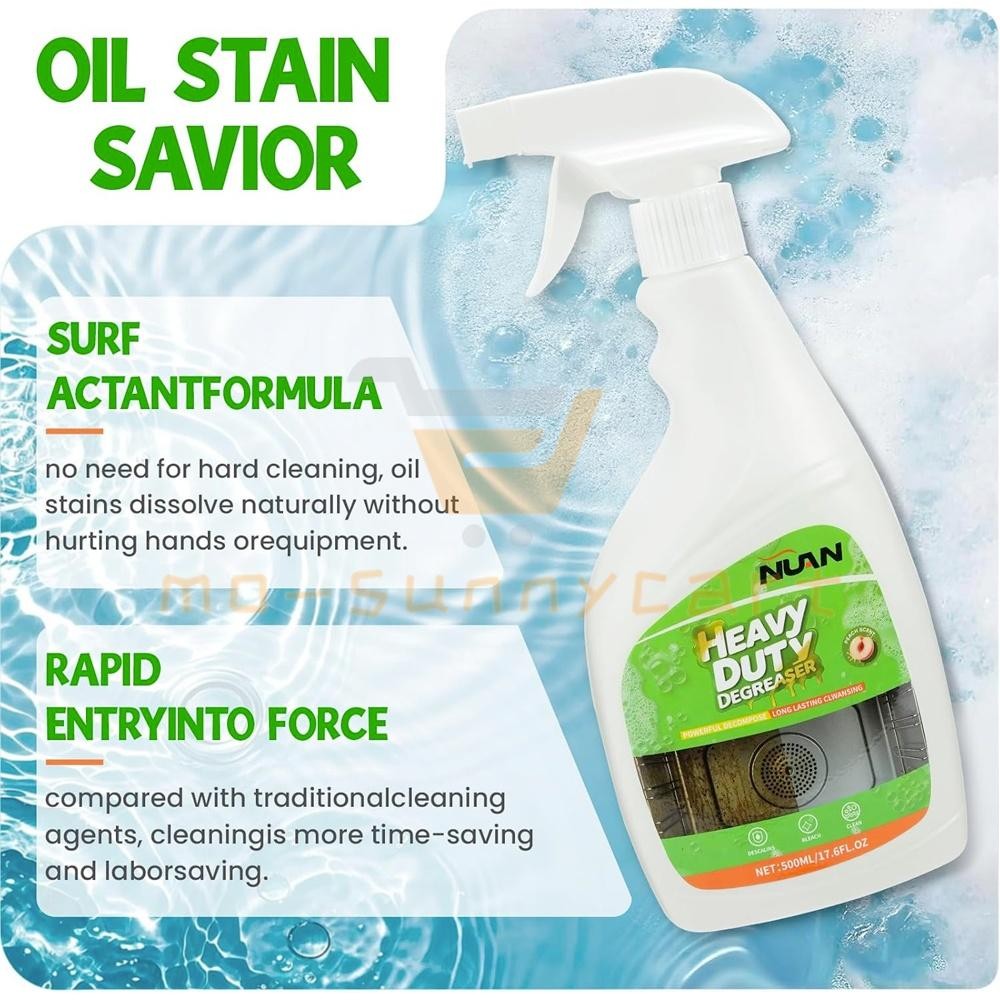 1/2PCS Heavy Duty Degreaser New Kitchen Cleaner, Multipurpose Oil Stain Remover