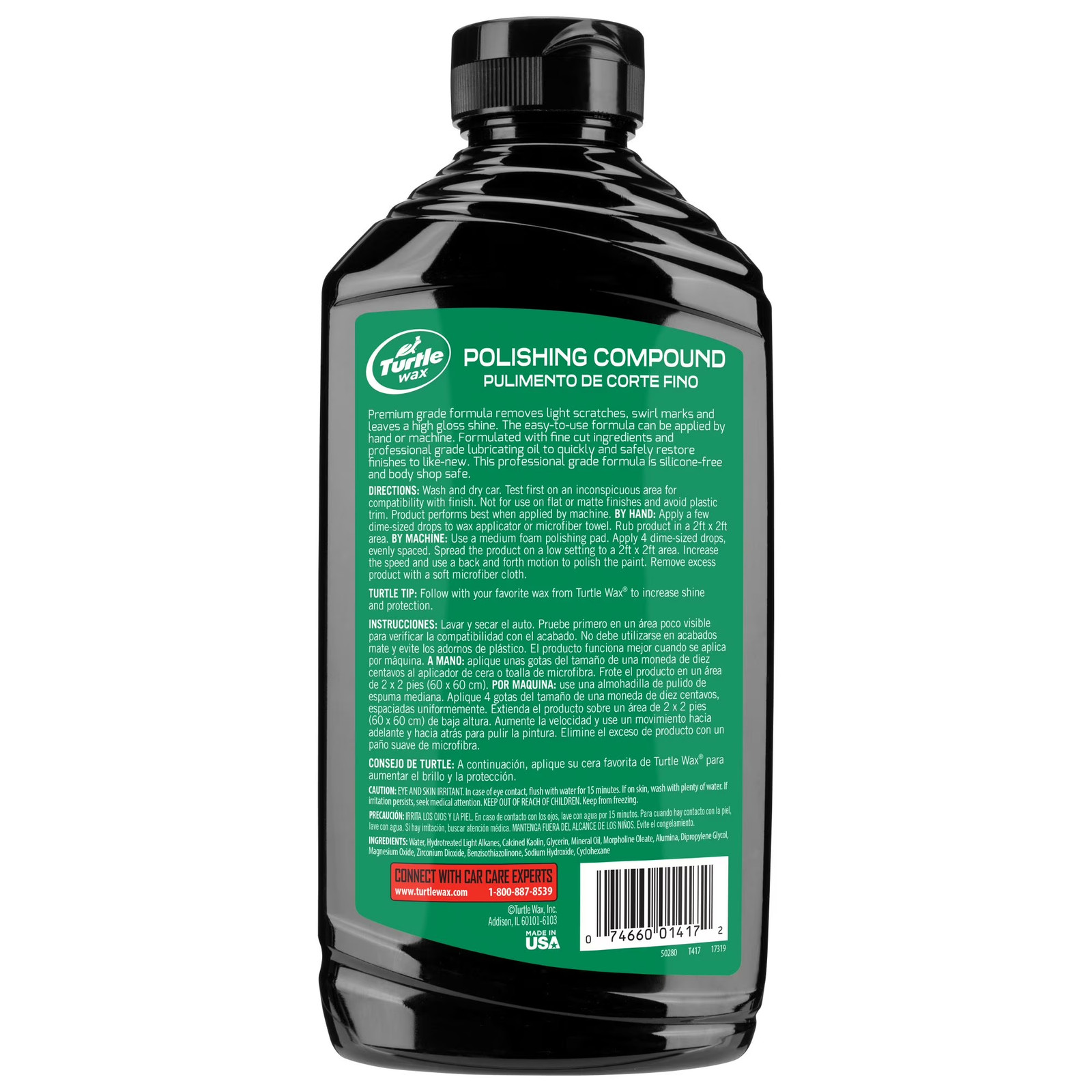 6 Pack 50793 Clean Finish Premium Grade Polishing Compound, 18 Oz, 1 Pack