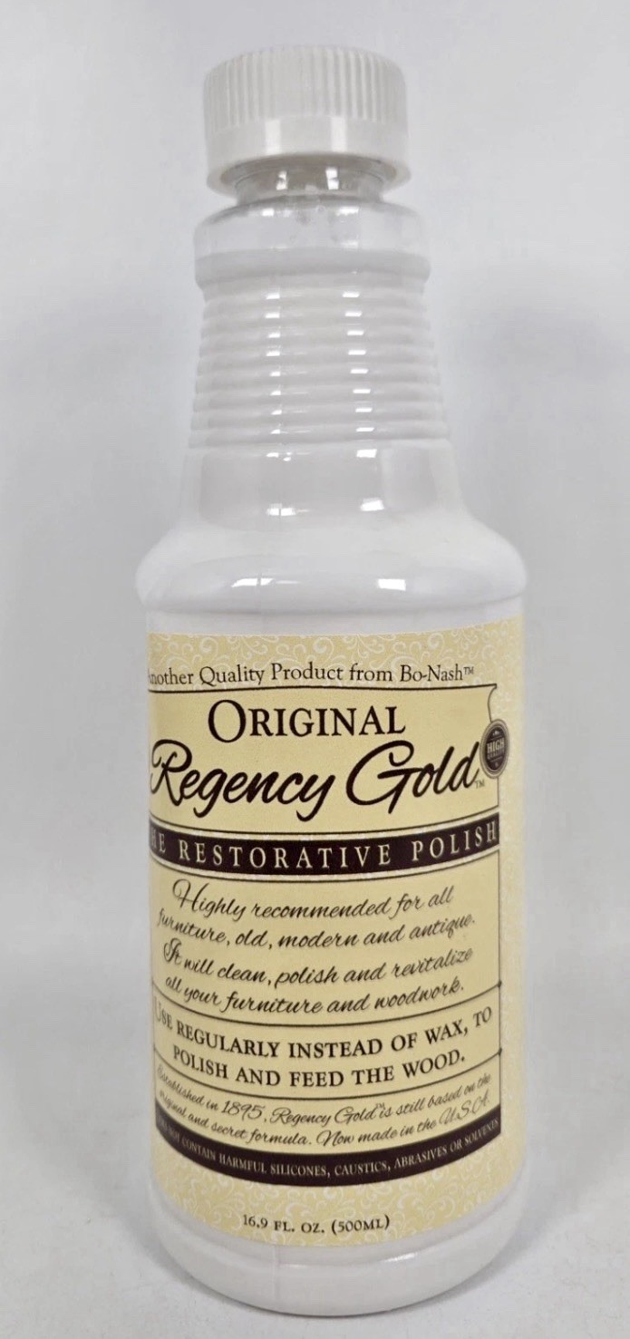 Original Regency Gold Professional Restorative Wood Polish 16.9 oz Sealed NEW