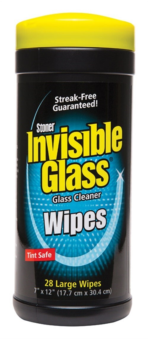 Stoner 90164 Invisible Glass Wipes 7 x 12 in. for Fiberglass & More Surfaces